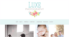 Desktop Screenshot of luxeprofessionalphotography.com